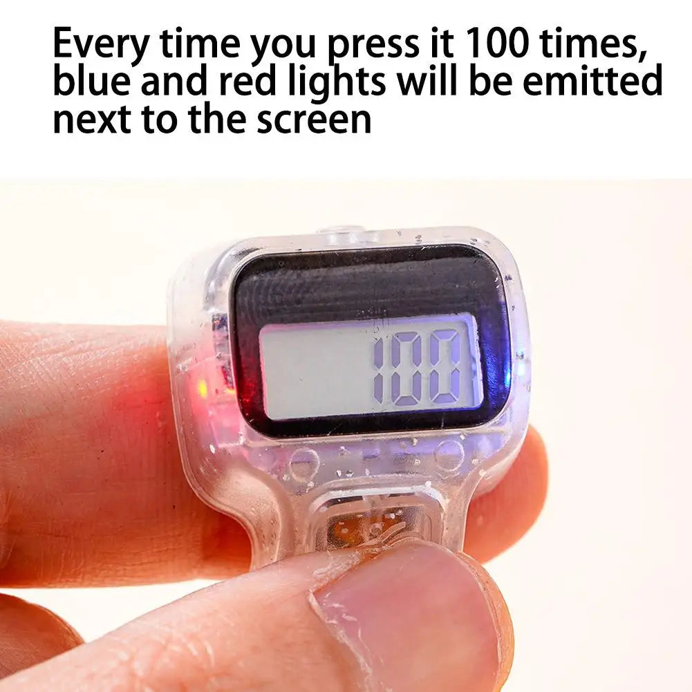 Mini Digital Sport Counter – Adjustable Finger Clicker for Swimming & Running