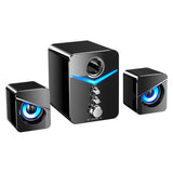 Bluetooth Speaker – Home Theater Bass System, Mini Desktop Speakers for PC, Phone, MP3 Player & Subwoofer Soundbar