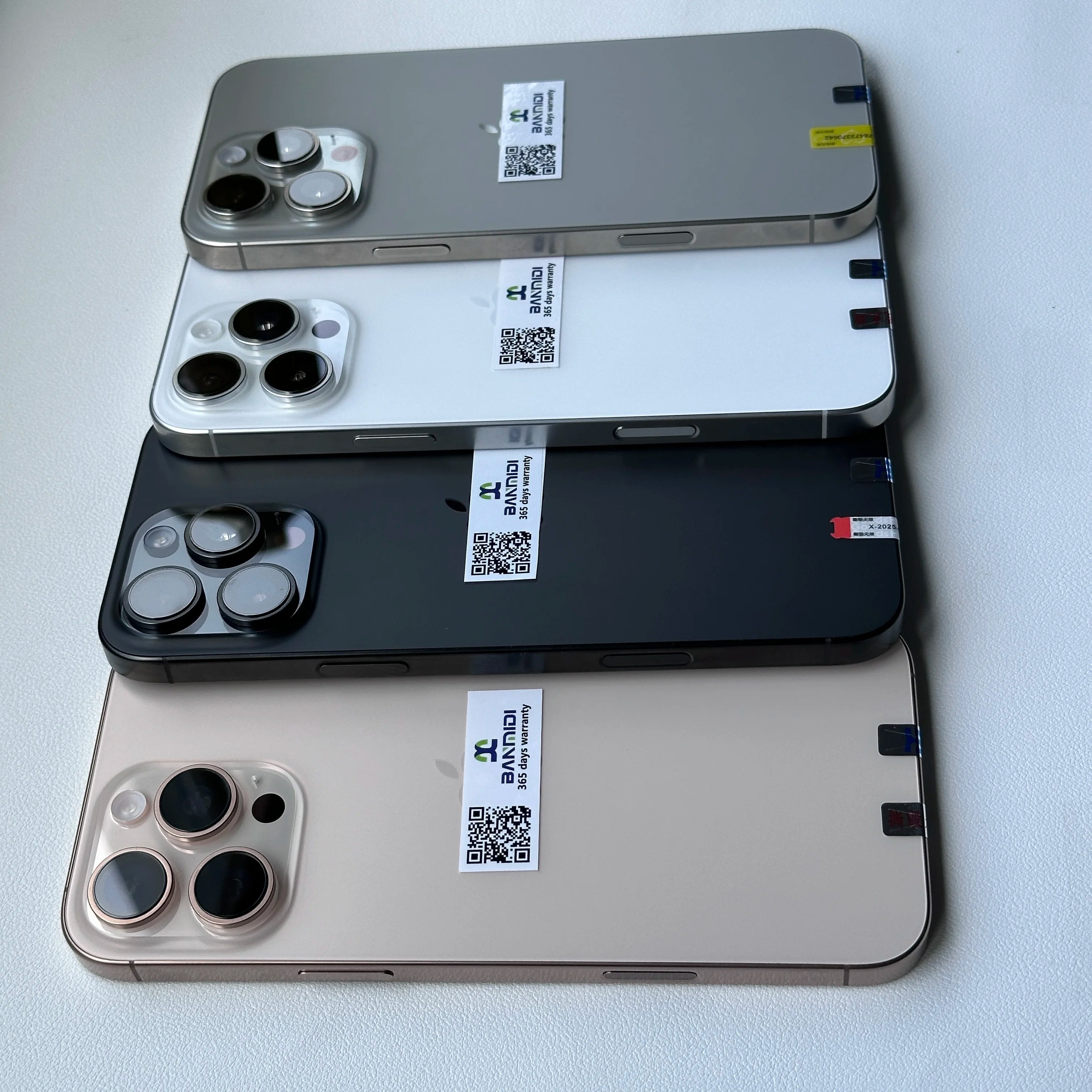 Refurbished iPhone 16 Pro Max (US Model) - Dual eSIM | 256GB/512GB | Titanium | 100% Original