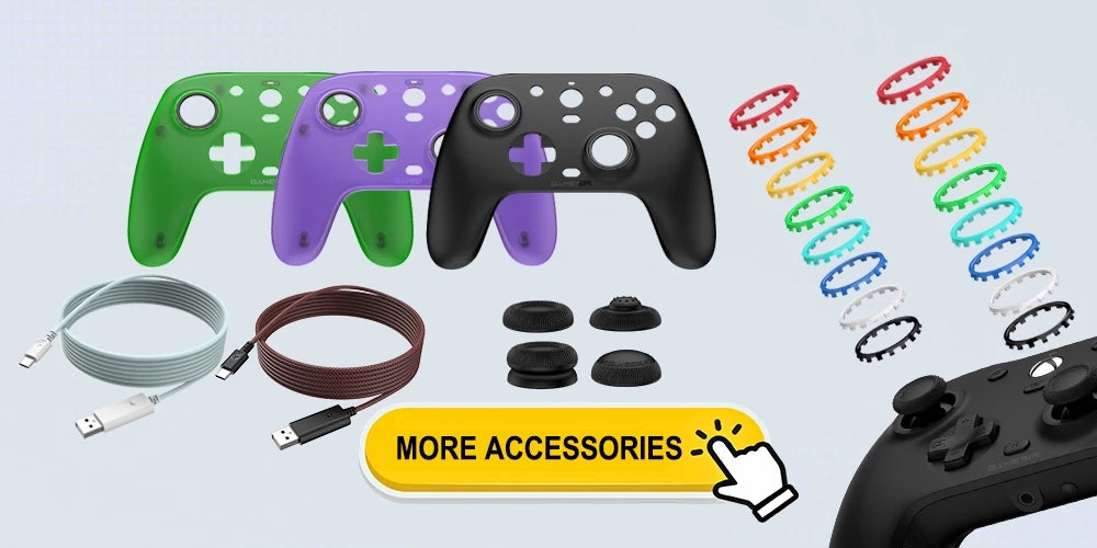 GameSir G7 Pro Xbox Series X|S Controller - TMR Sticks, Hall Effect Triggers, 1000Hz Polling, 6-Axis Gyro, Charging Station