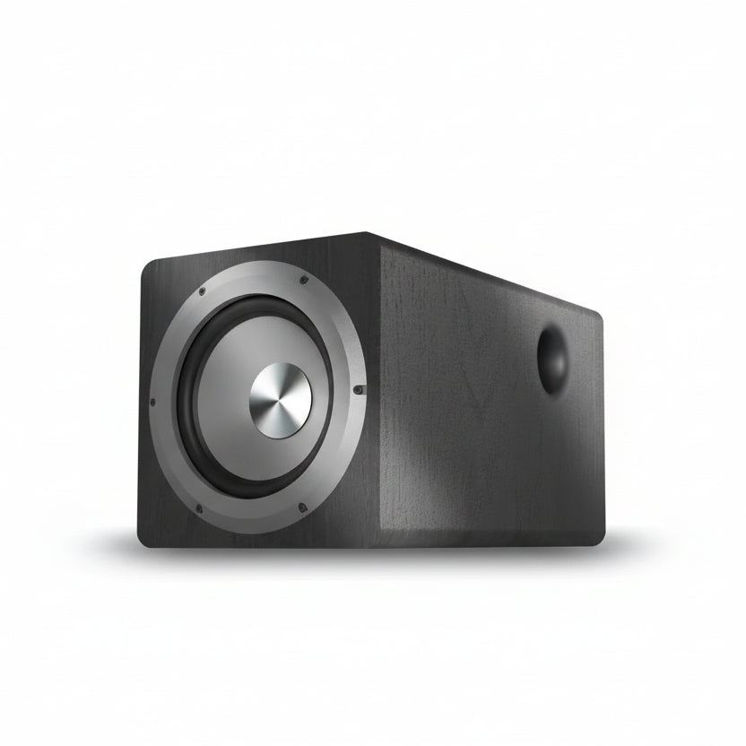 6.5 Inch Active Subwoofer Speaker High-power 100W Super Bass Home Theater Sound System for Active Speakers PC Computer TV Box