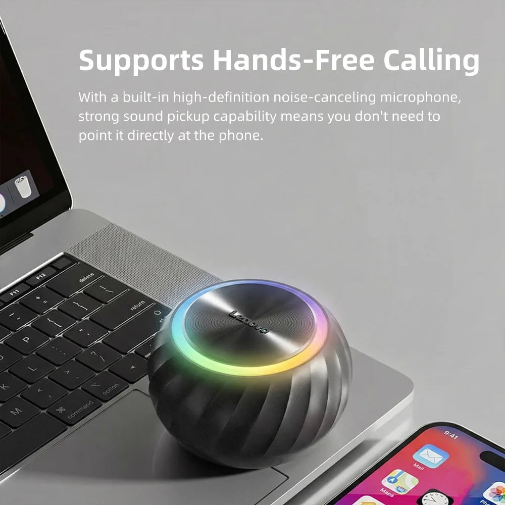 Lenovo ED100 Portable Bluetooth Wireless Speaker Outdoor Loudspeaker Music Surround Bass Waterproof Speakers for Party Meeting