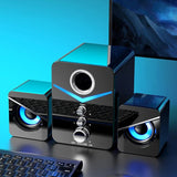 Bluetooth Speaker – Home Theater Bass System, Mini Desktop Speakers for PC, Phone, MP3 Player & Subwoofer Soundbar