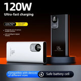 2026 New 500000mAh Power Bank – 120W Super Fast Charging Portable Battery with Digital Display for All Phones