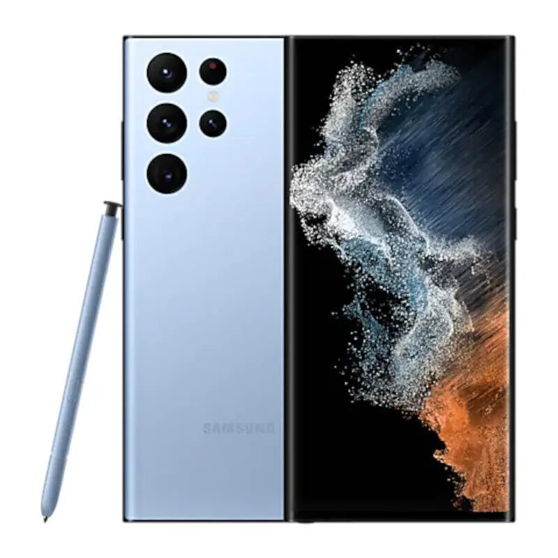 C Samsung Galaxy S22 Ultra 5G S908U S22U 6.8" ROM 128GB/256/512GB RAM 8GB/12GB Snapdragon 8 NFC S Pen Unlocked Smart Cell Phone