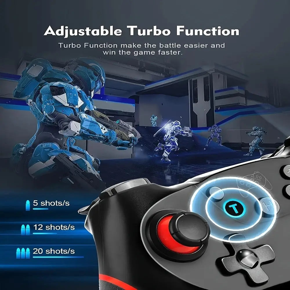 Wireless Game Controller for Switch Switch2 Lite OLED 6-Axis Vibration pro Handle NS2 Compatible with Switch pro Wireless Gaming